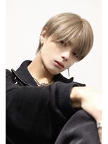 オーシャントーキョー 心斎橋(OCEAN TOKYO WEST)&nbsp;メンズヘアラウンドマッシュ毛流れベージュ