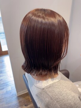 ニエンテセカンド(NIENTE 2nd) 切りっぱなしボブ