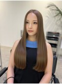 パツっとストレート