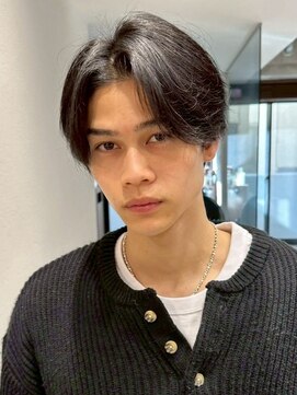 ファルベ(Farbe) フェザー/サーフカール/センターパート/波巻きツイスパ