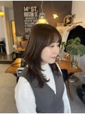 レイヤーカット/ミディアム