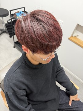 アウラヘアーサロン(aura hair salon) レッドバイオレット
