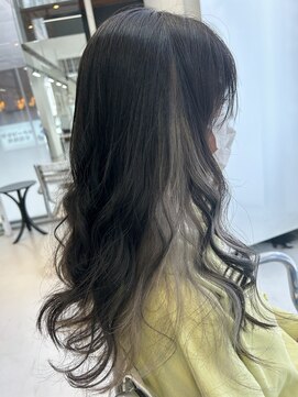 フリックヘアサロン 梅田茶屋町2号店(FLICK HAIR SALON) イルミナカラー/ロングヘア/ダブルカラー/インナーカラー