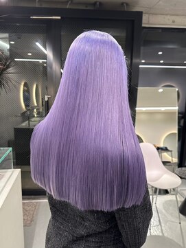 ソル ジングウマエ(SOL JINGUMAE) ハイトーンカラーブリーチペールカラーブロンドシルバーレイヤー