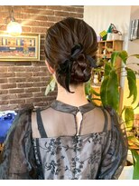 アズグロウヘアー(AS GROW HAIR)&nbsp;大人可愛いクラシカルシニヨン