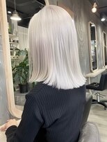 ネハス 名古屋栄店(nehus.)&nbsp;ブリーチ/クラゲヘアー/小顔に見せるヘア/ココアベージュ