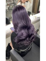 ゴートティエル(G.O.A.T TIEL) 色落ちブロンドのパープルカラー