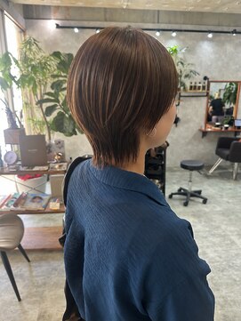 シールドヘアー 沖縄 新都心(C'LD Hair) ショートウルフ