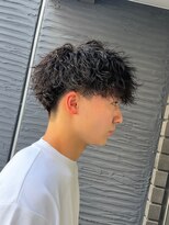 テンション(tension)&nbsp;ツイストスパイラルパーマツイストパーマメンズカット札幌大通