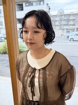 ヘアデザイン ディクト(hair design D.c.t)&nbsp;ボブパーマ　パーマボブ　前髪パーマ　岐阜パーマ　パーマ