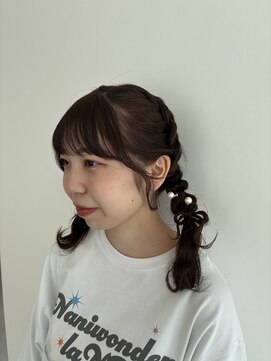 イタクラ 女池店(ITAKURA) リボンツインヘア