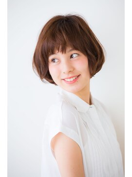 アリエッタ(aRietta) 【aRiettaスタイル】ふんわり丸みショート/くすみカラー/銀座