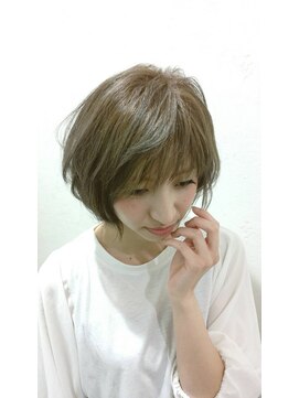 ドゥ ヘア デザイン(Doux hair design) ソフトグレージュ☆3Dイルミナカラー☆
