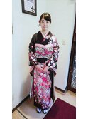 【Loa mio】お呼ばれ振袖(結婚式)スタイル2【仙台】