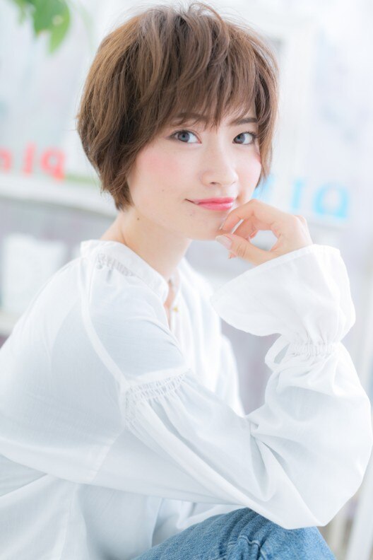 アシンメトリーショートウィッグ❤️黒髪メッシュショート✨ アシンメトリーショートウィッグ❤️黒髪メッシュショート