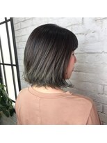 プライズ アイリス 池袋東口店(prize Iris)&nbsp;ボブグレージュハイライトグラデーション　池袋　　東口