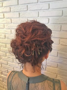 ヘアーメイク カフェ(hair make cafe) ショートアレンジ
