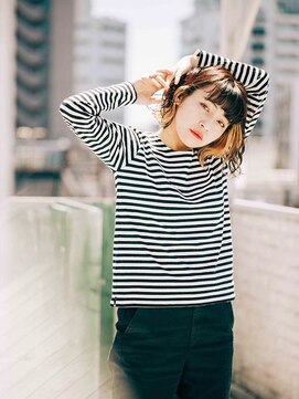 プロデュース 相模原店(Produce) 簡単スタイリング♪うるツヤ愛されブラウン☆ラフウェーブ