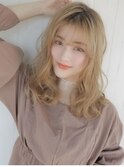 《Agu hair》ふわっとウェーブ軽セミディ