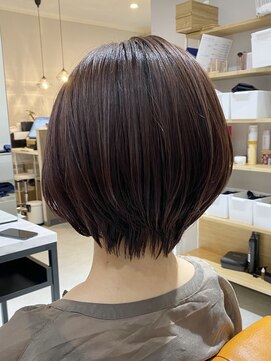 グラム 安城桜井店(gram) ショートヘア_艶髪_ピンクブラウン82