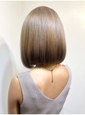 【Lilly新宿】#アッシュベージュ#ワンレン#前下がりボブ
