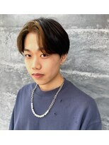 サロンレイビューティー(SALON Leh BEAUTY) 【Leh】かき上げセンター分けメンズヘア