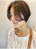 20代30代40代大人可愛いハンサムショート