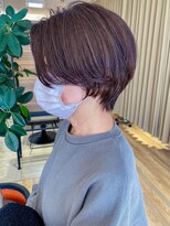 バランス ヘアーアンドアイラッシュ 野田店(balance.)&nbsp;前髪長めショート