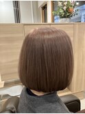 脱白髪染めナチュラルピンクブラウン