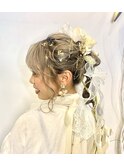 《ゆい》卒業式ヘアセット/特殊アレンジ/似合わせカット