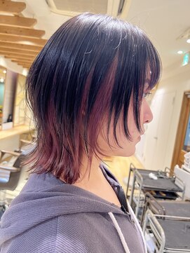 エイト新宿店(EIGHT shinjuku) ウルフ×インナーカラーカラー