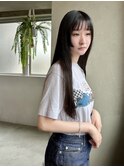ケラチントリートメント/ケアストレート/ぱつっとカット