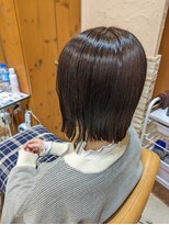 ヘアーアンドメイク エクリ 不動前店(Hair&Make equri) ツヤツヤきりっぱなしボブ