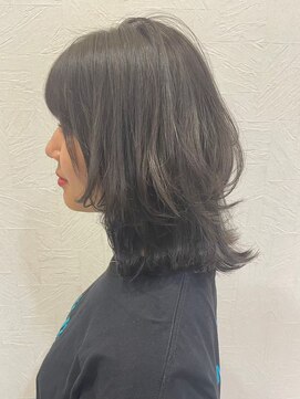 ハクバイジェービー 稲毛(hak by jb) 前髪/マチルダボブ/ピンクベージュ/インナーグレージュ[稲毛駅]