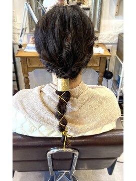 ヘアーサロン ポラリス(POLARIS) 編み下ろし