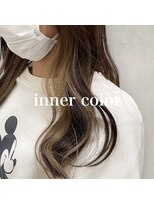 アース 錦糸町店(HAIR&MAKE EARTH)&nbsp;20代30代ホワイトグレージュインナーカラー透明感