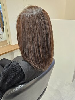 【髪質改善】自然なストレートを再現！柔らかな質感・滑らかな指通りを体感◆理想の美髪を創り出します◎