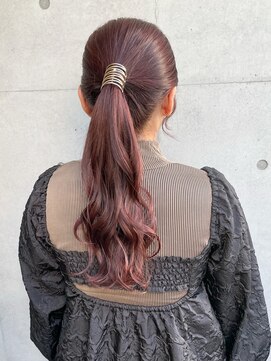 シュリット 溝の口(schritt) カシスレッド/ヘアアレンジ naomi