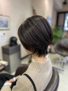 グリーン(GREEN) ショートウルフスタイル