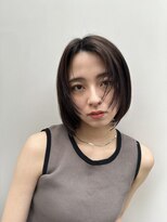 エレン 池袋(ElEn.)&nbsp;似合わせボブ・ミディアム × フェイスレイヤー