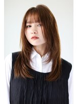 ガリカ 渋谷(Gallica)&nbsp;柔らかなストレートの毛束感がかわいいロングレイヤー