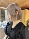ダブルカラー_デザインカラー_レイヤーカット_ウェットヘア