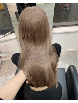 ペレ 梅田(PELE) 前髪/アンブレラカラー/こなれミディ/イメチェン/ウェーブパーマ