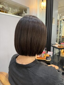 アバーブ ギンザ(Above Ginza) 20代30代40代50代◎ブリーチなし丸みボブ