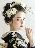 和装ヘア日本髪アレンジ