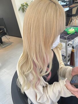 ココエクステンション 香林坊店(coco extension) ピンクインナーエクステ