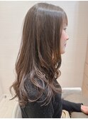 大人かわいい☆ロングの重すぎる印象を改善！エアリーパーマ♪