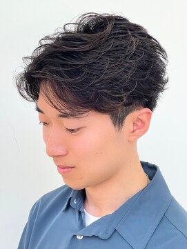 アッシュ 十日市場店(Ash) フェザーパーマ