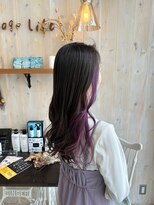 ページ リコ(page Liko produce by I'm)&nbsp;ツヤっとパープルイヤリングカラー