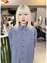 クペウファルベ(cope'u FARBE)&nbsp;ホワイトブロンド　ブリーチ/ダブルカラー/ハイトーン